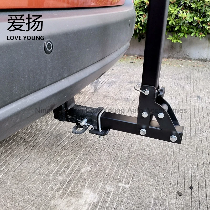 Load 4 Bikes Hitch Trunk Mount Bicycle Carrier Car Rear Bike Rack for Car