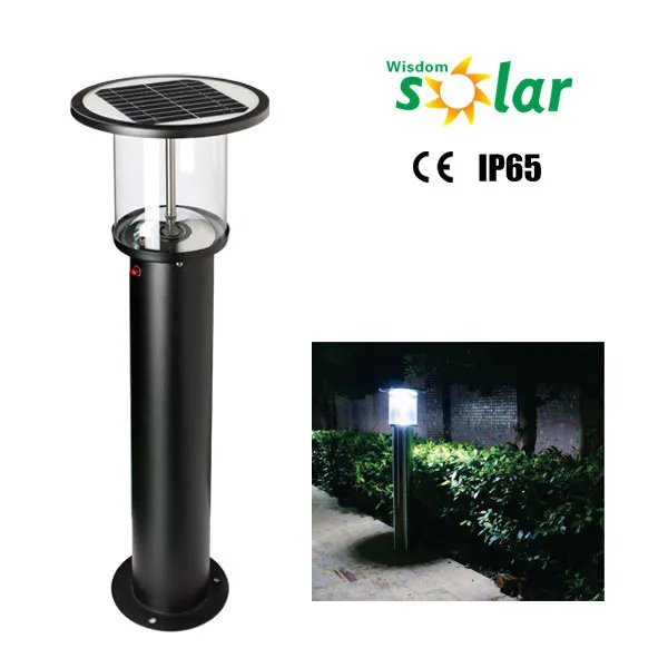 Stainless Steel LED Solar Powered Lantern for garden decorations (JR-CP96)