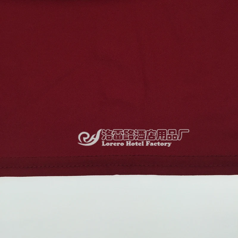 Luxury red banquet hall rosette wedding spandex rose chair cover