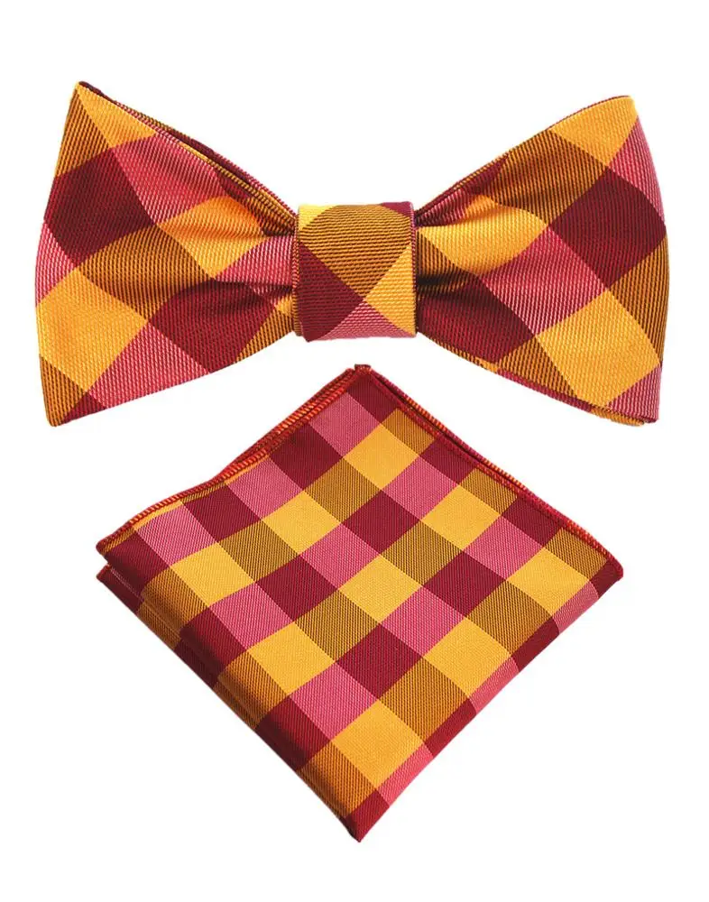 Индивидуальный модный галстук-бабочка, классический мужской галстук-бабочка, набор носовых платков