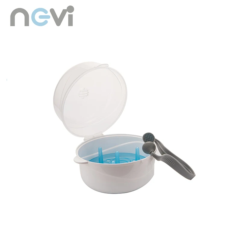 Customization Standard Baby Feeding Sterilizer And Dryer Portable Manual Bottle Microwave Sterilizer