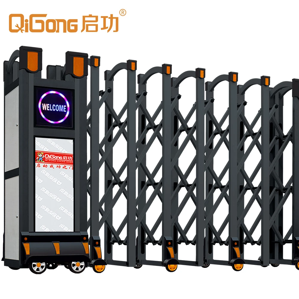 
 Алюминиевый выдвижной пульт дистанционного управления завод ворота безопасности вход Стандартный откатных ворот QG L1722   (60618414212)