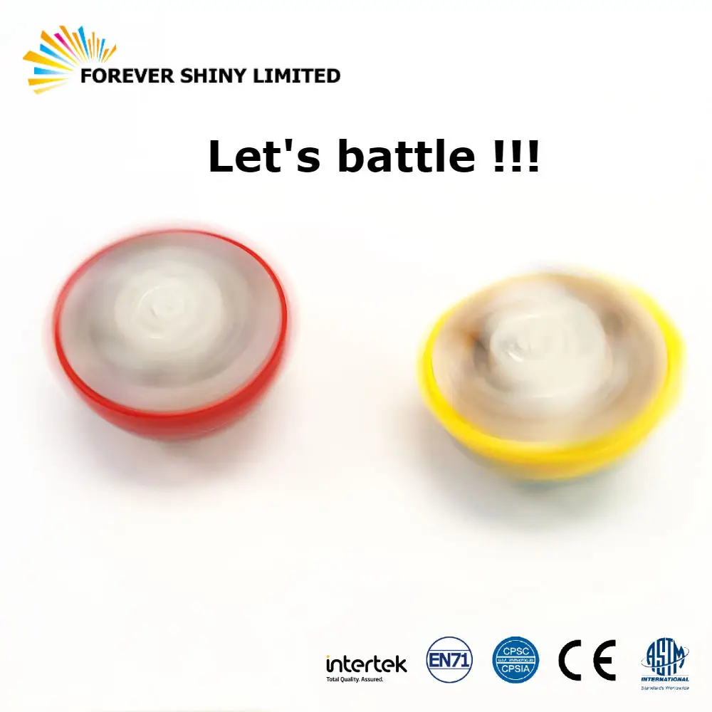 OEM ODM Wholesale Crane Gashapon Redemption Small Friction Push Toy Monster Battle Spinning Top Car for Capsule
