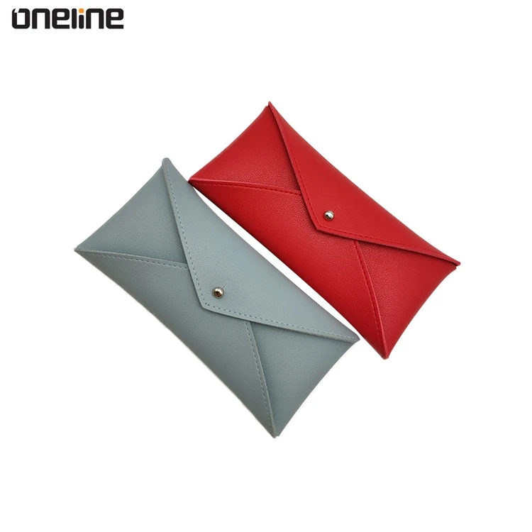 Customized Printing Multi-color Portable PU Leather Case For Sunglasses