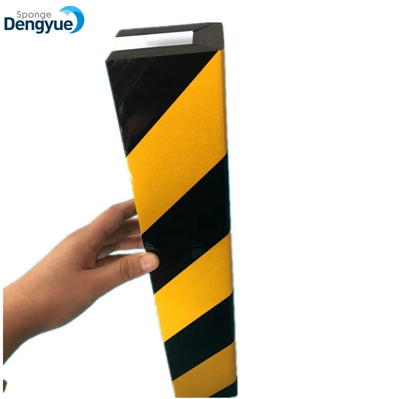 Yellow and Red Guard rubber foam Security Protection Car Parking Accessories Protector Foam