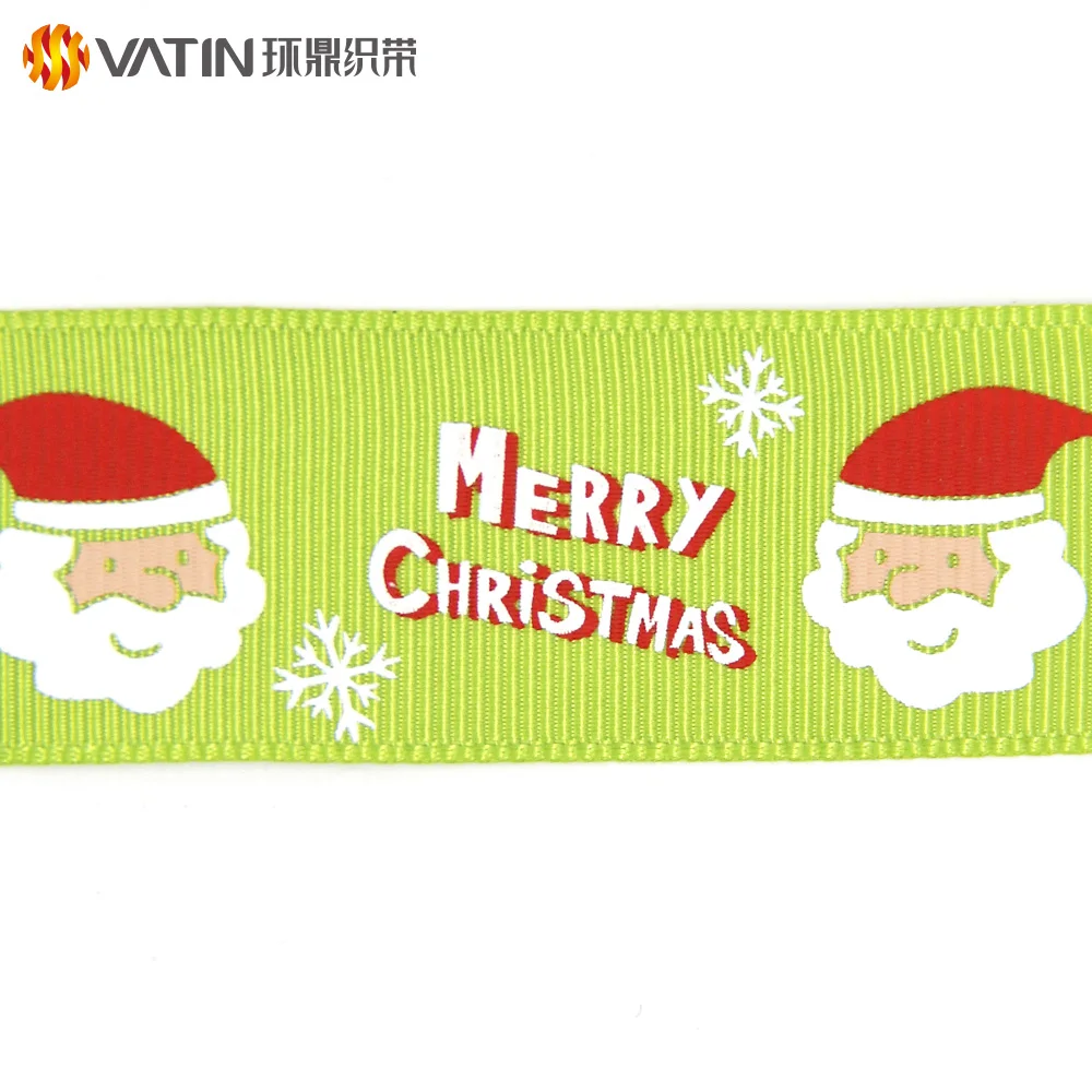 
Personalized Design Your Own Ribbon Print 1 Inch Christmas Printed Grosgrain Ribbon 