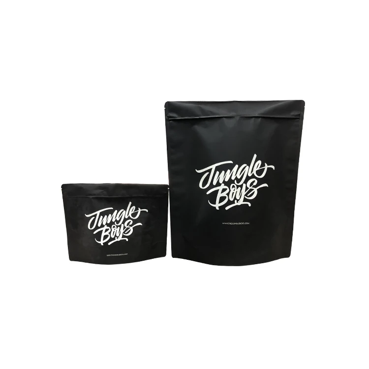  3.5g pound stand up bags custom printed backpack boyz/runtz /jungle boys with Sticker in