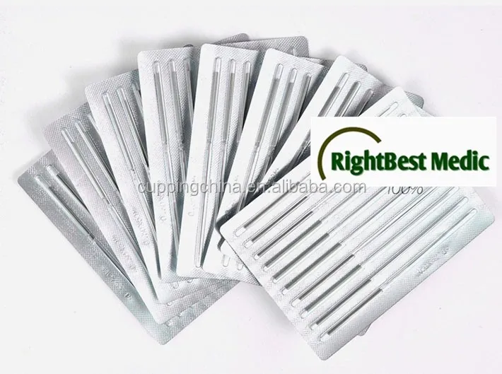 Huanqiu Disposable Needles Sterile Acupuncture For Single Use Hand Needle Acupuncture Therapy Facial acupuncture needles