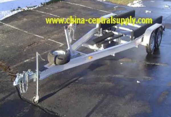 Factory madeTandem axles 5.8m Aluminum Boat trailer ACT0103