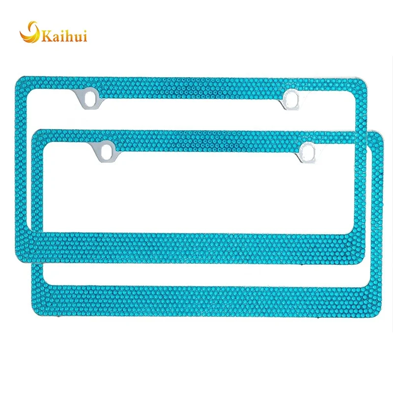 Рамки для номерного знака автомобиля со стразами