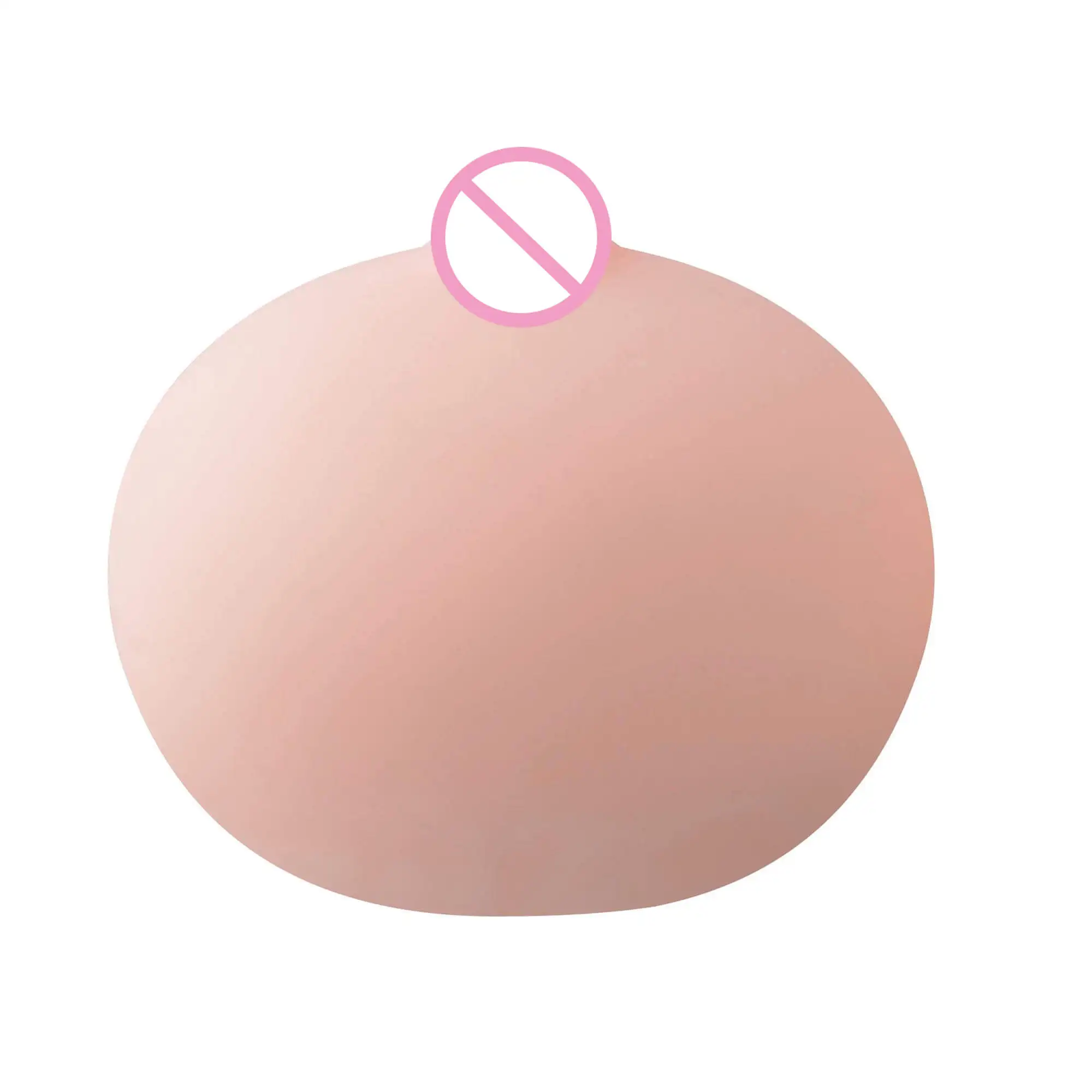 funny soft simulation plastic TPE artificial silicone breast ball toy