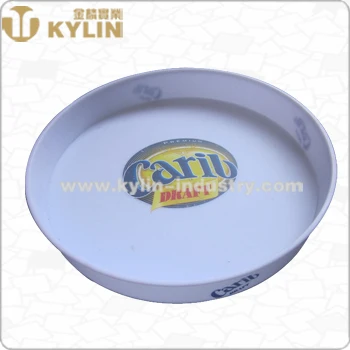 round Plastic bar serving tray large round serving tray barware serving tray