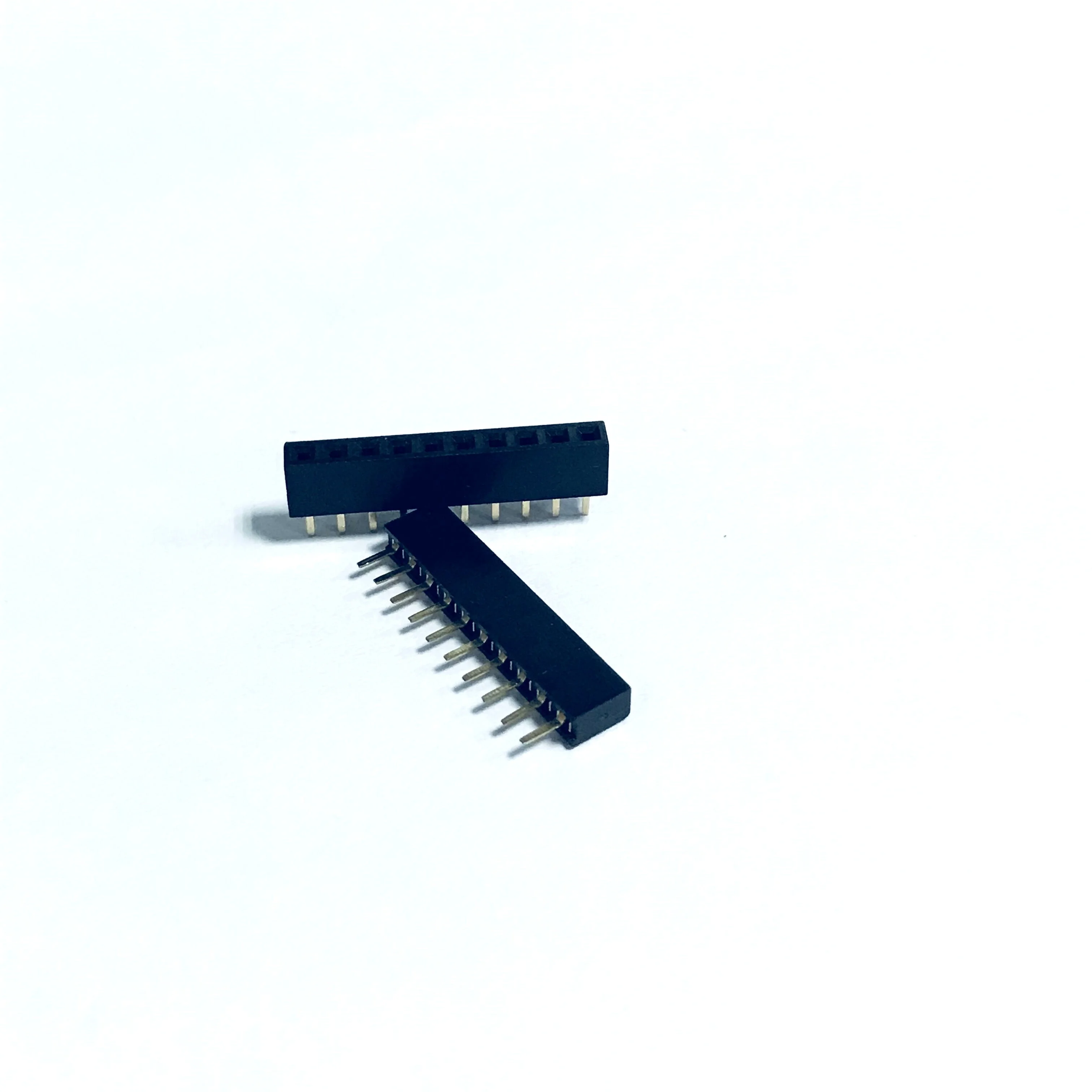 Female header connector holder 2.0 mm Pitch DIP Vertical Straight angle type Gold Flash for PCB board pin header