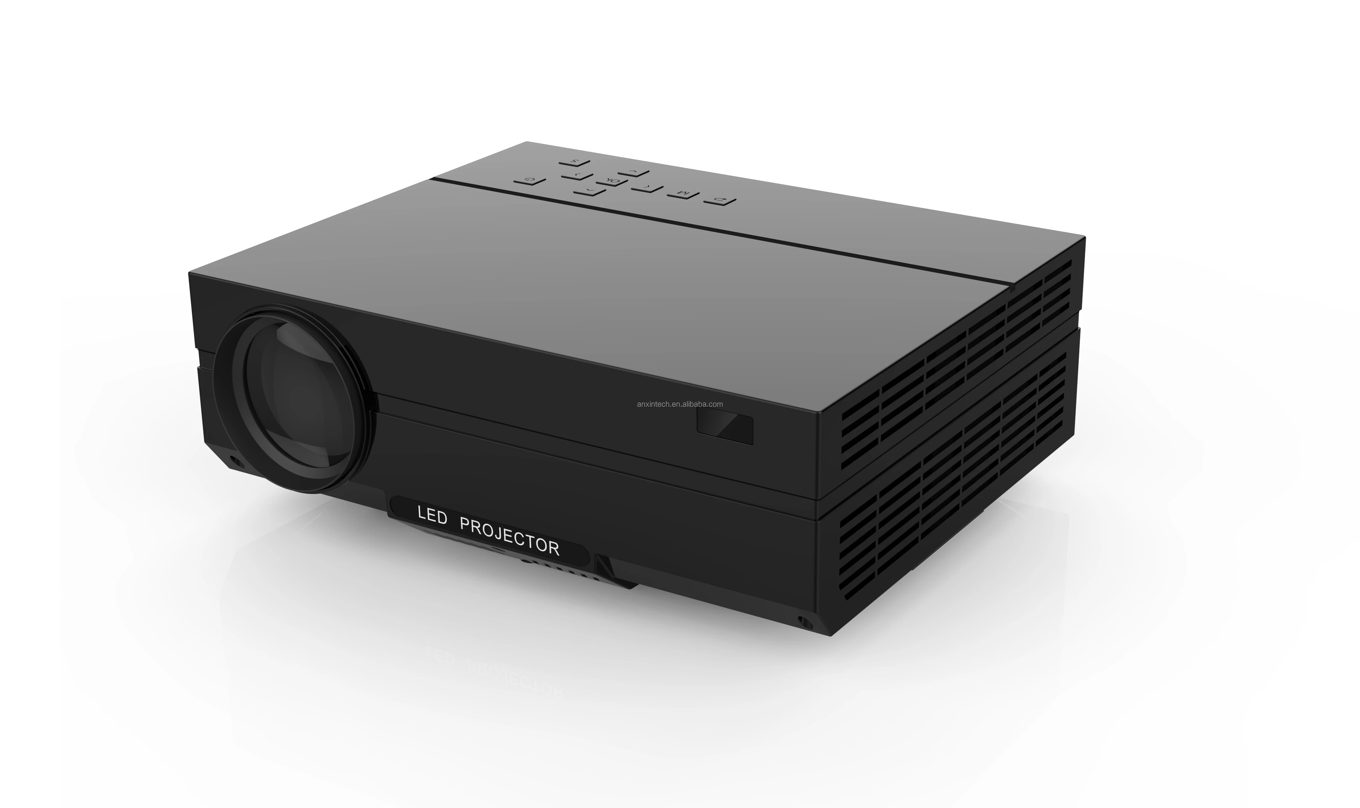 
Anxin Native Resolution 1920*1080p Contrast Ratio 4000:1 short throw projector christmas lights projector AN08 