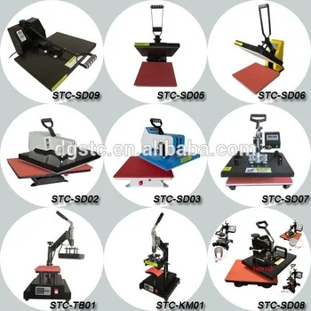 New Product Large Format Aluminium Dual Heating Plate Heat Press
