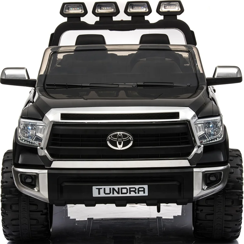 Детский электрический внедорожник tundra с дистанционным управлением, детский пикап, лицензированный самосвал, автомобили с аккумулятором для детей
