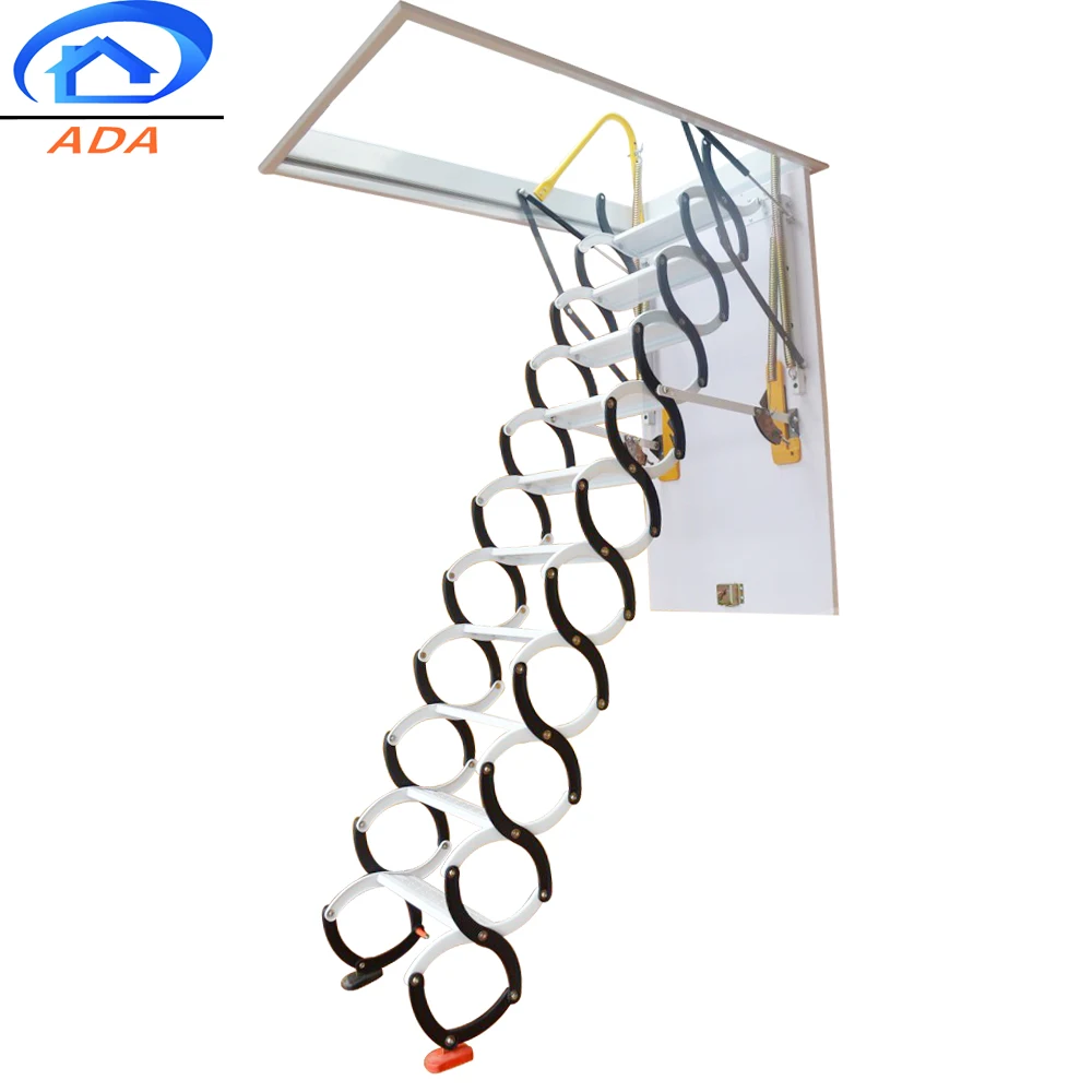 Складная чердачная лестница из углеродистой стали