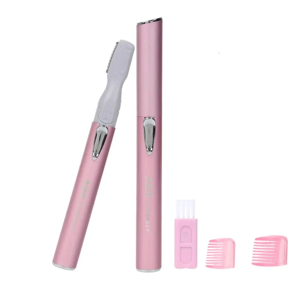 CNAIER electrical AE-812 multi-functions eyebrow trimmer mini lady eyebrow hair shaver