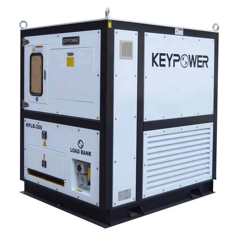 Резистивный блок нагрузки переменного тока KEYPOWER 200 кВт для тестирования генератора