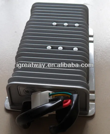 Конвертер постоянного тока с двумя выходами для гольф-мобиля