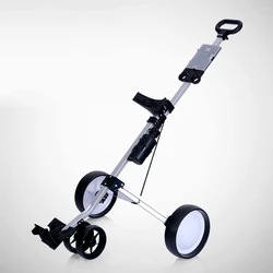 Foldable Golf trolley with water bottle