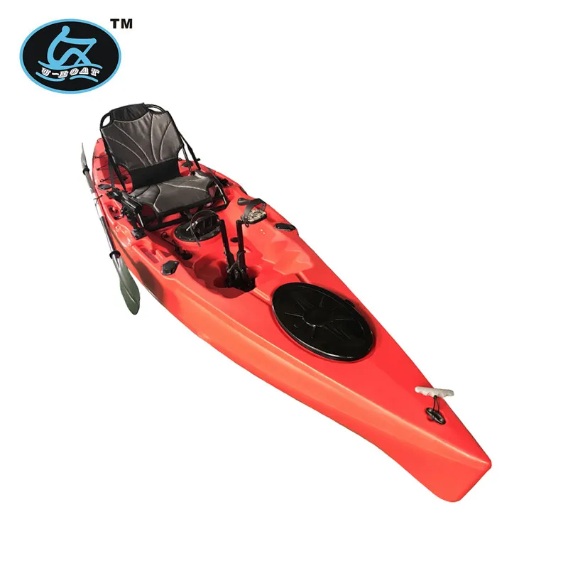 NEW designed pedal drive single fishing kayak fishing boat for your interested