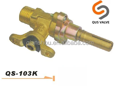  QUS 103K LPG NG латунный коммерческий газовый клапан с CE