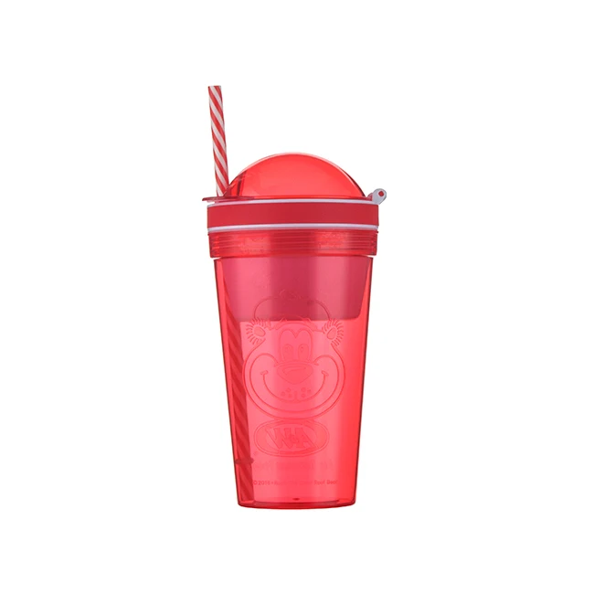 New style acrylic tumbler lid snack plastic mug with low price