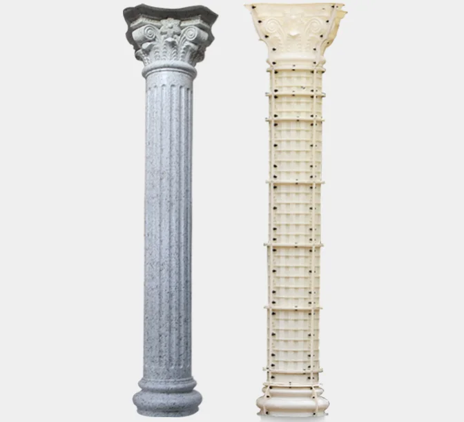 European Component Construction Concrete Roman Column Pillar Molds