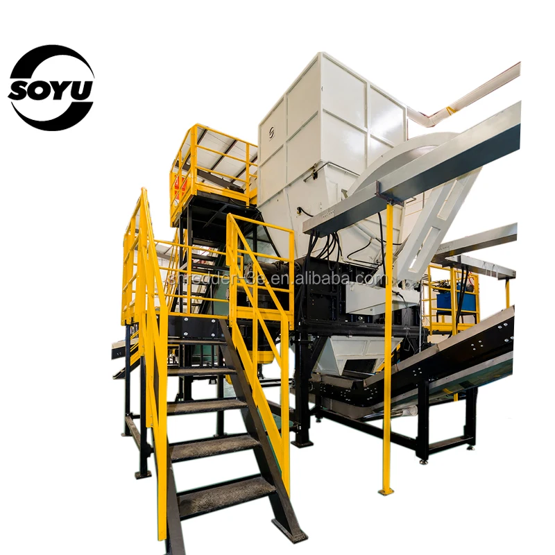 Oil Filter Shredder Machine/Oil Filter Recycling Line