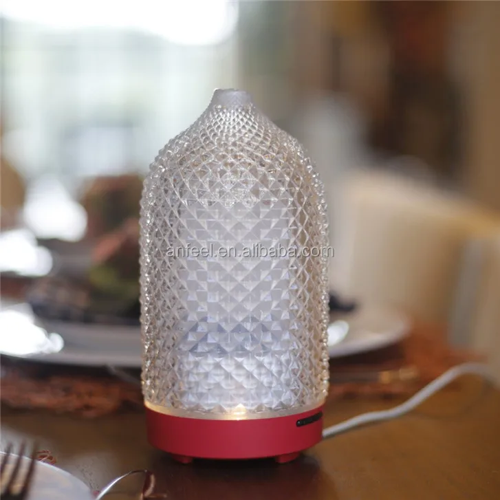 New design 120ml BEZZ humidifier glass aromatherapy essential oil diffuser