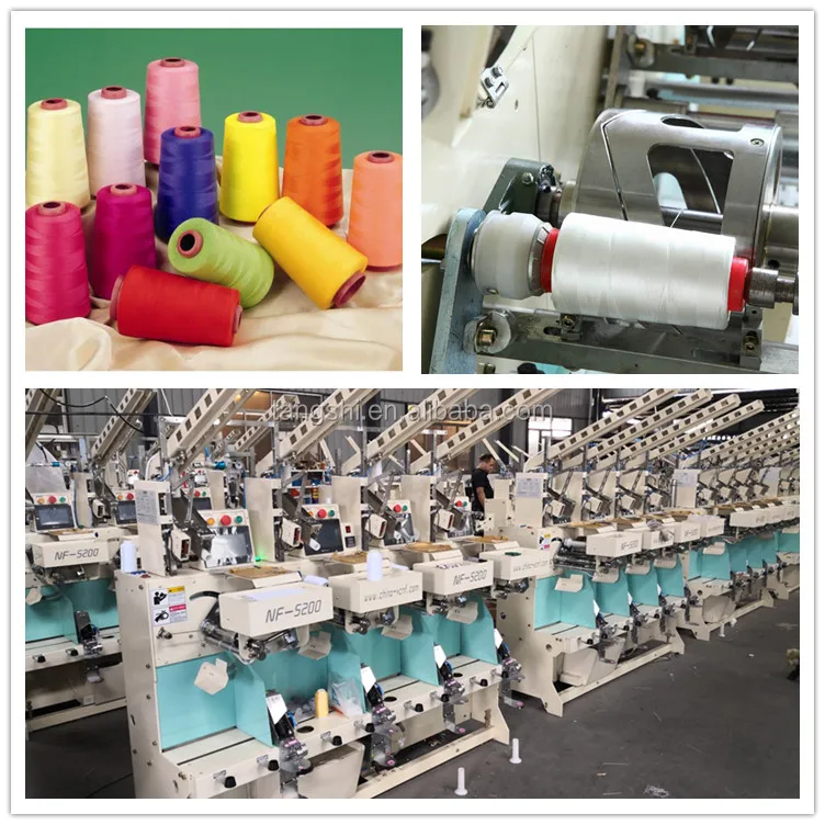 
automatic doffing type sewing thread winding machine 
