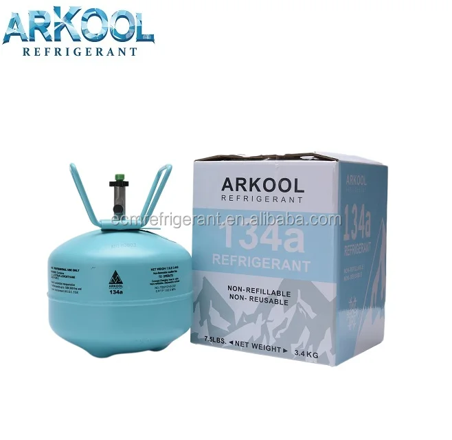ARKOOL, автомобильный газ переменного тока r134a, автомобильный хладагент 134a, хладагент, горячие продажи в углеводородных и производных