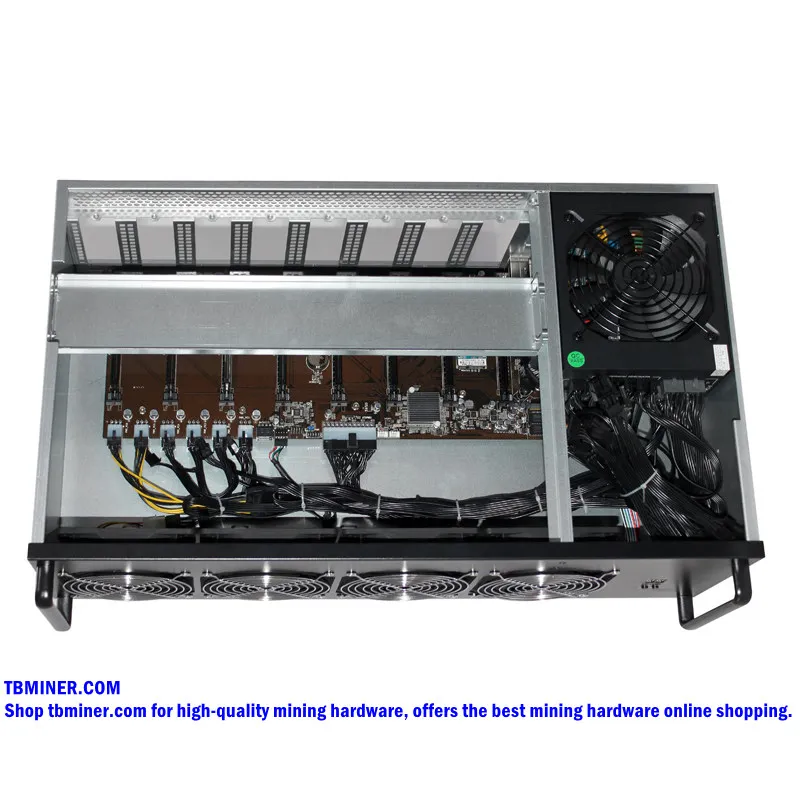 
China manufacture wholesale 6/8 GPU mining kit ethereum mining rig 