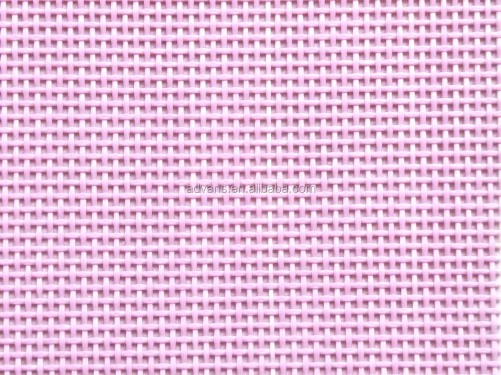 
Blue 1*1 Batyline Sling Marine Vinyl PVC Woven Polyester Mesh Fabric 