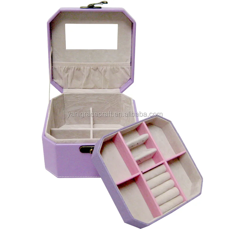 classic earring jewelry box custom logo black jewelry ring gift box