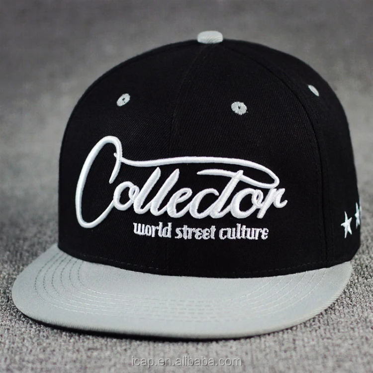 Manufacturer good quality and cheap fashion hip hop 3D embroidered hats  hip hop hats snapback hats