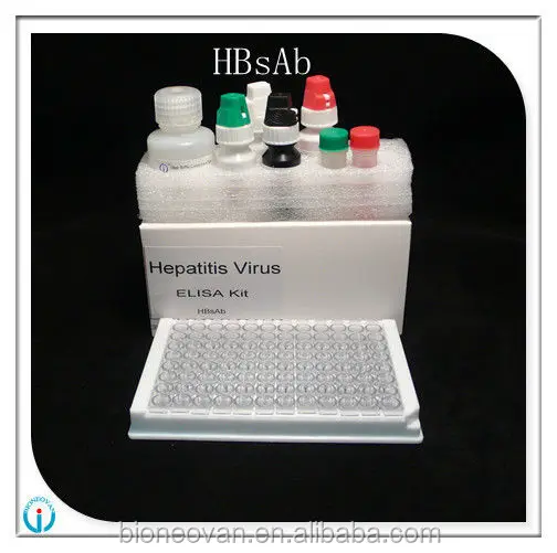  Медицинские принадлежности HBsAb гепатит B поверхностное антитело набор для тестирования Elisa клинические лабораторные