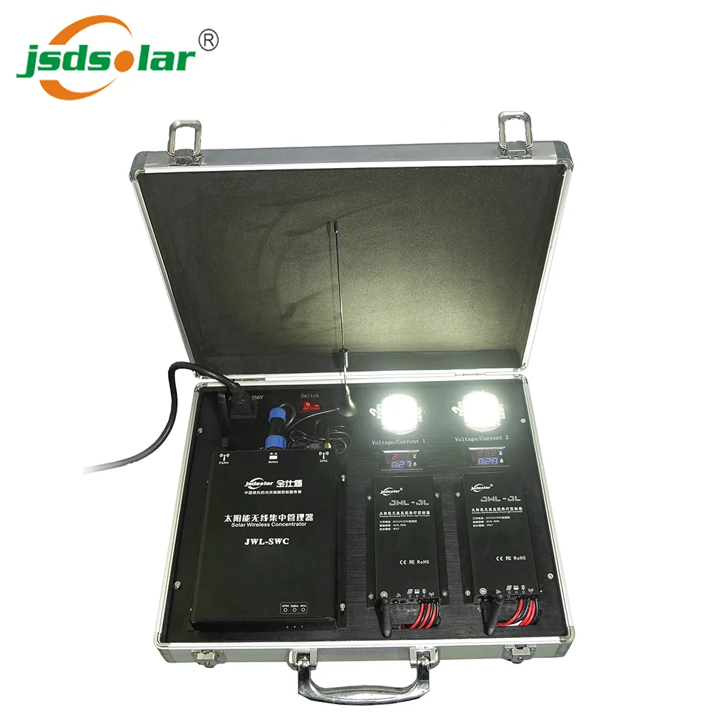 Zigbee Lora Wireless Remote Monitored Smart Solar Street Light System Demo Box