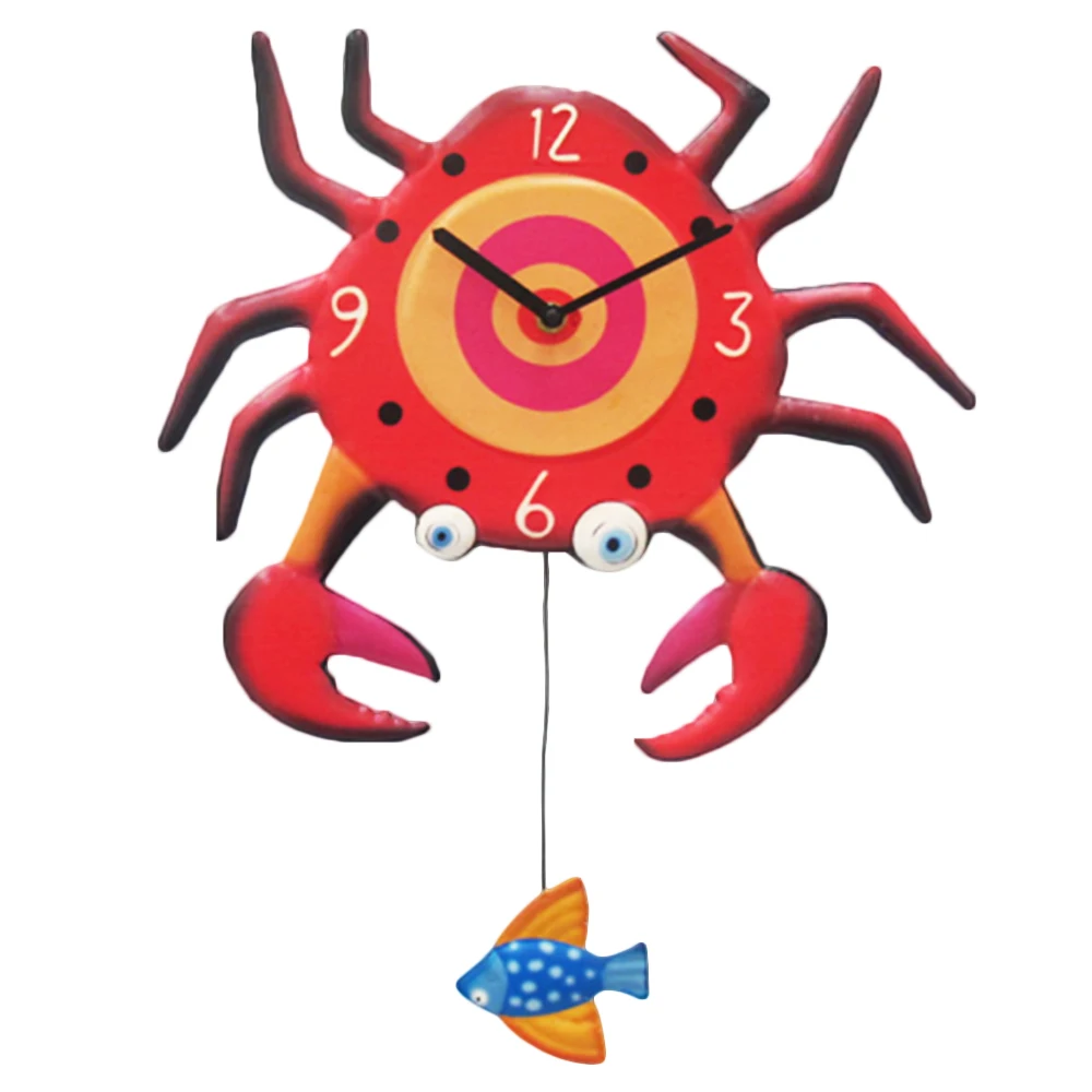 High Quality Flower Shape Watch Wrought Modern Wall Clock for Home Decor