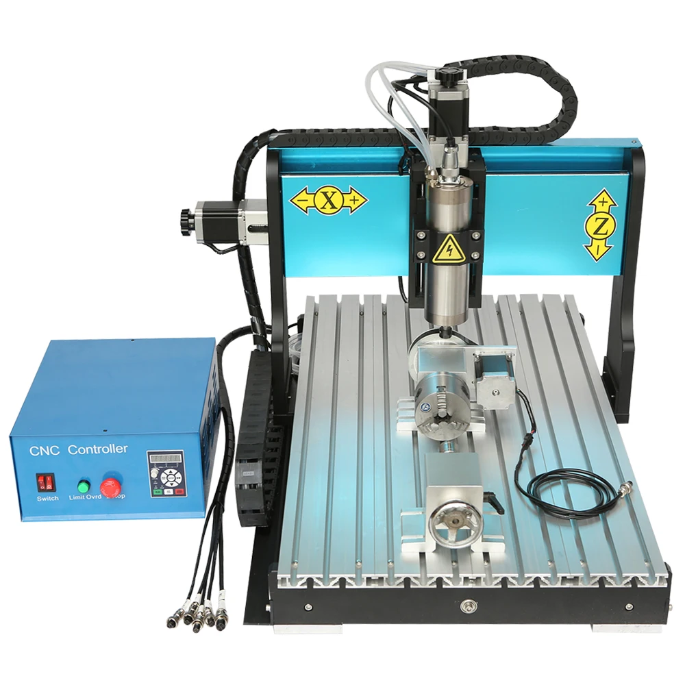 Китай хобби Деревообработка резьба по дереву машина цена 4 оси 6040 ЧПУ маршрутизатор