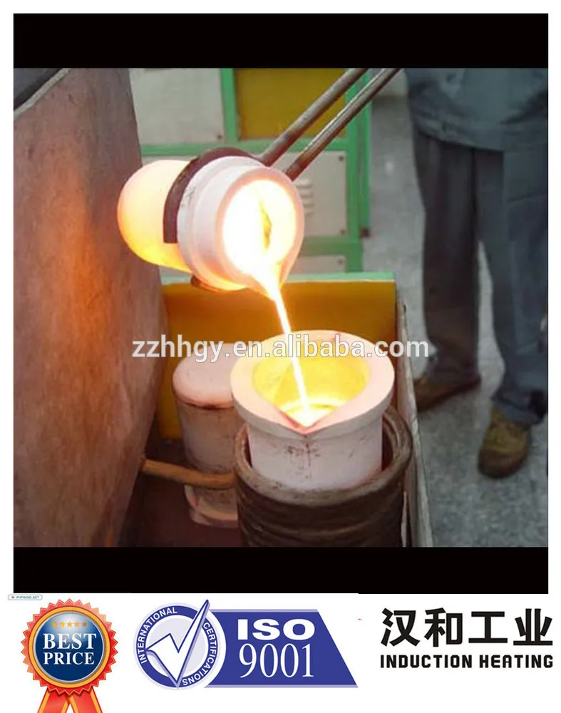 Melting furnaces, gold production.