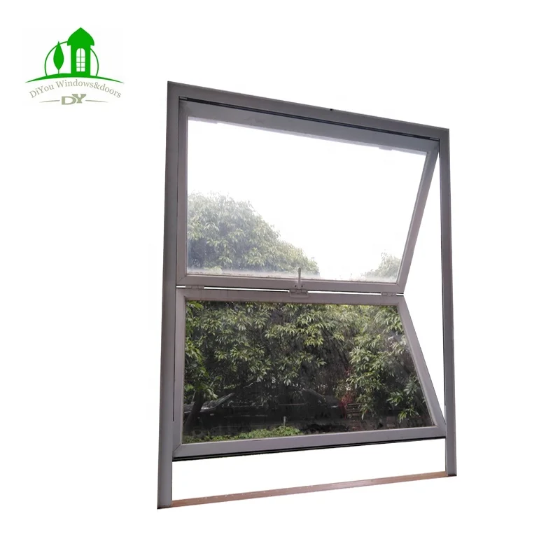 Aluminum Vertical Folding door and push up fold up window