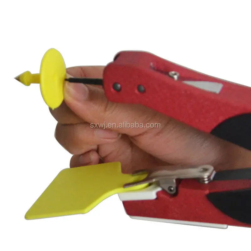 WJ405-BF Veterinary cow blank ear tag tracking security ear tags