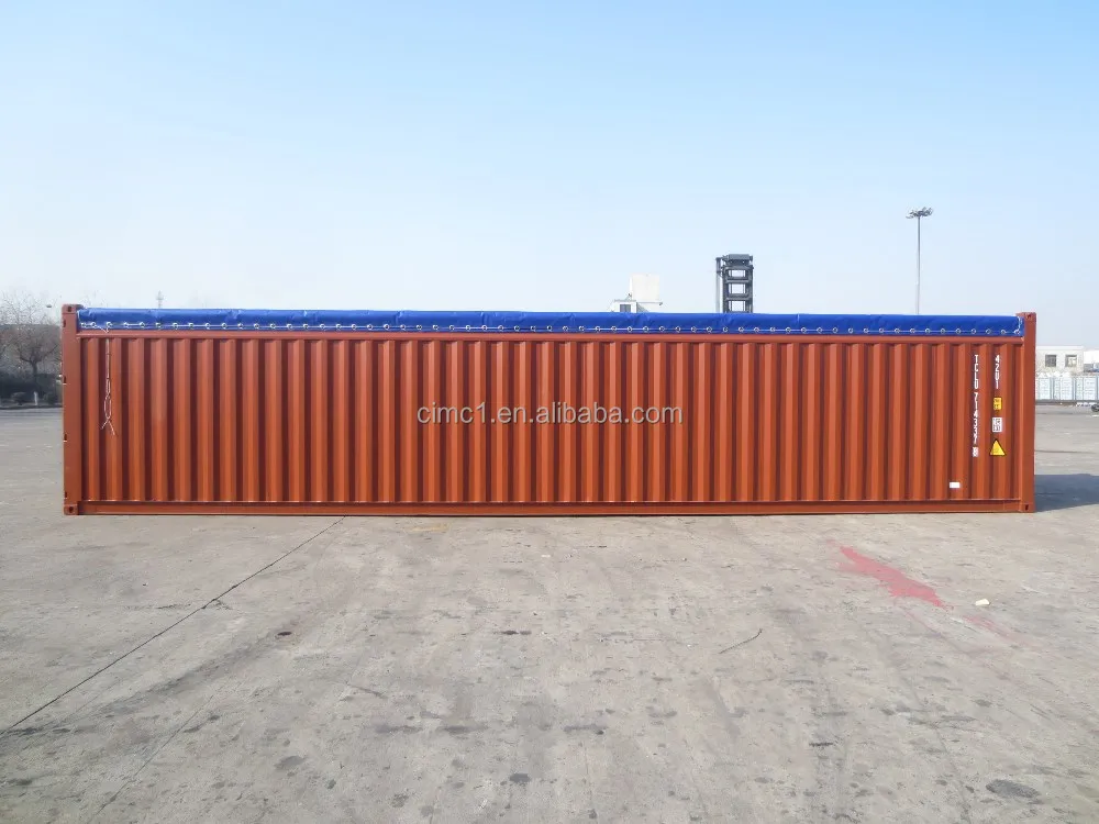 
40ft soft open top container 