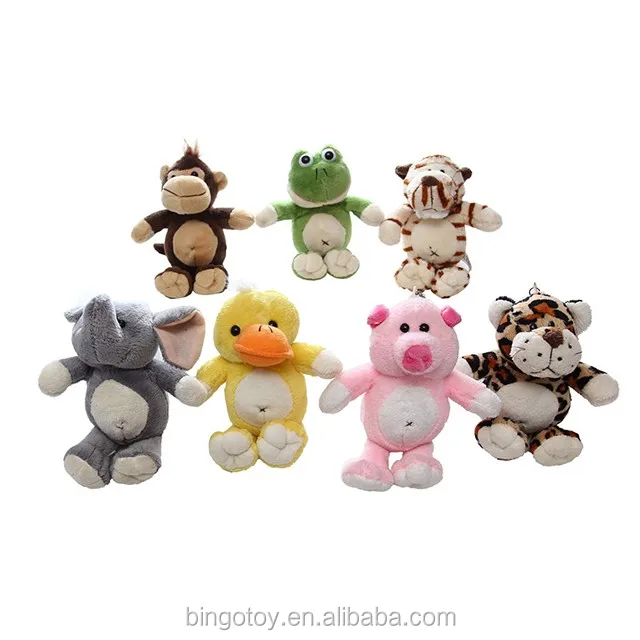 custom mini cheap small stuffed plush animals toys manufacturer