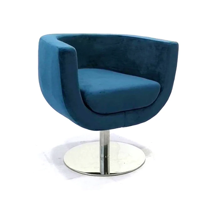 Wholesale high quality home furniture modern lounge chair / Tulip shape swivel chair Nay-200