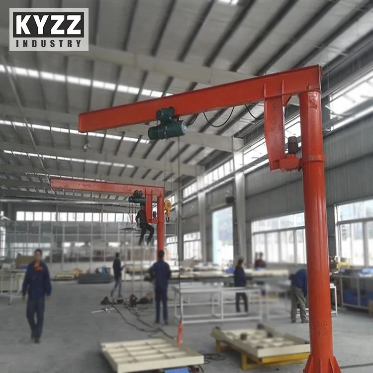 2 3 Ton Jib Crane Price Design Calculation, Portal Portable Column Used Jib Crane 500Kg 1000Kg For Sale