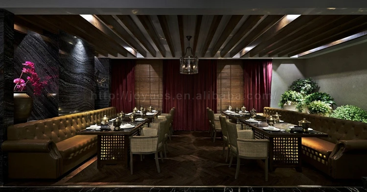 Китайский Роскошный старинный Ресторан мебель