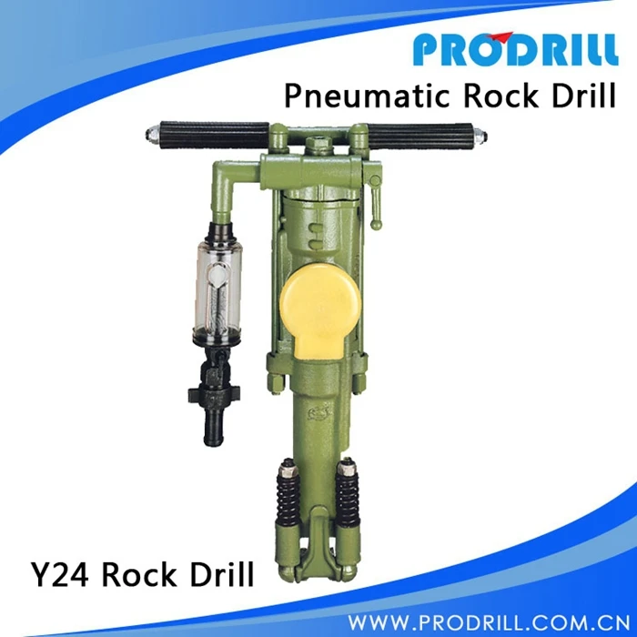 Y24 Hand Held Rock Drills/Jack Hammer Hand Drills,and used for small-hole drilling such as granite, marble, limestone